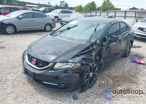 2013 Honda Civic Si from USA, damaged, VIN 2HGFB6E58DH700928